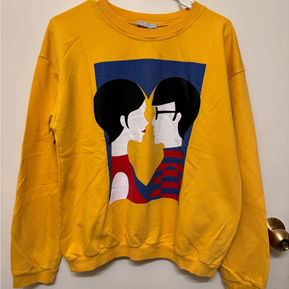 Zara Mustard Sweatshirt